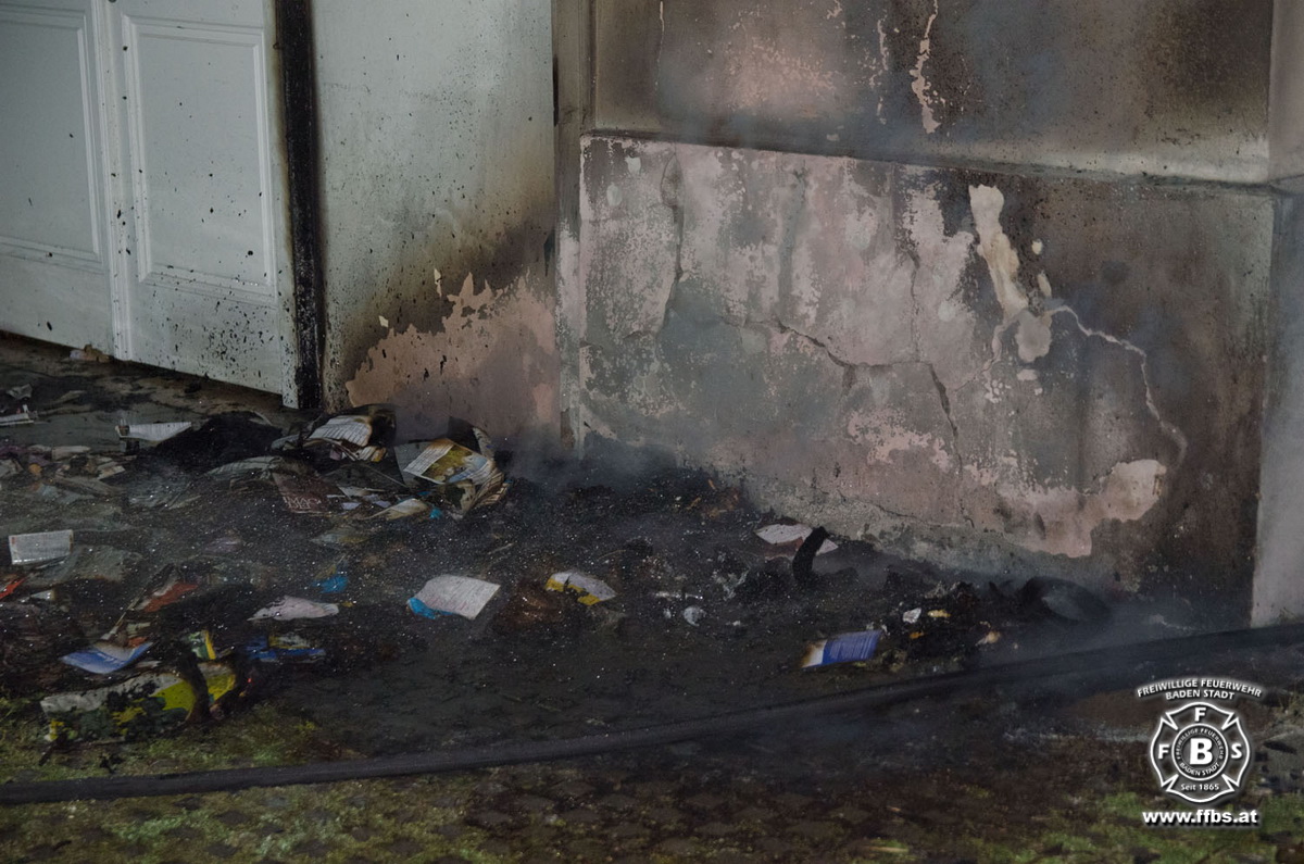 20190609 Brand Baden  Foto: Dominik Judt FF Baden-Stadt