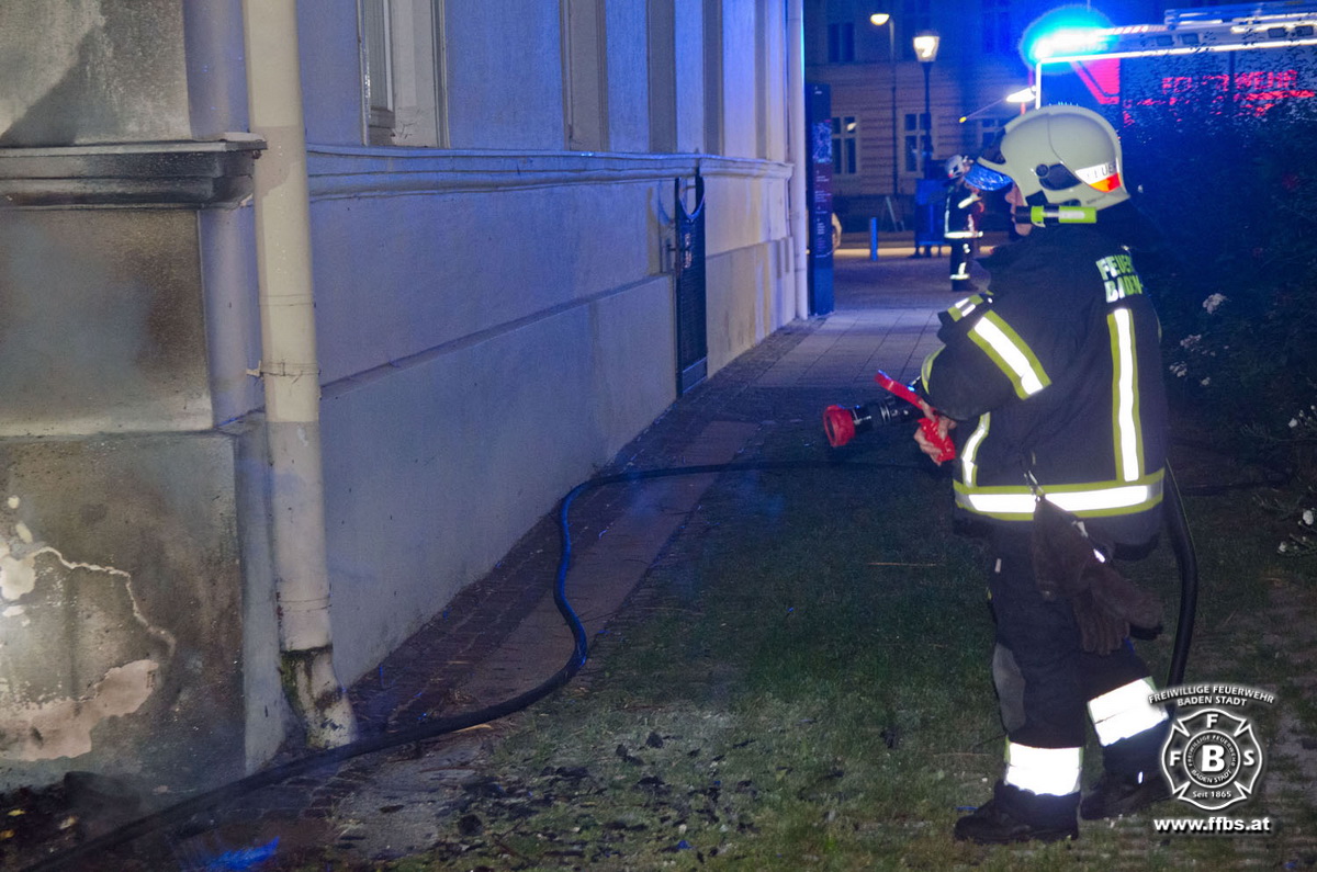 20190609 Brand Baden  Foto: Dominik Judt FF Baden-Stadt