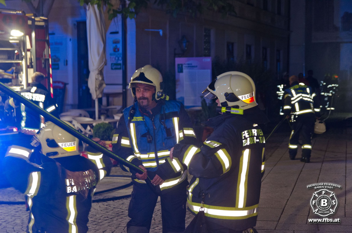 20190609 Brand Baden  Foto: Dominik Judt FF Baden-Stadt