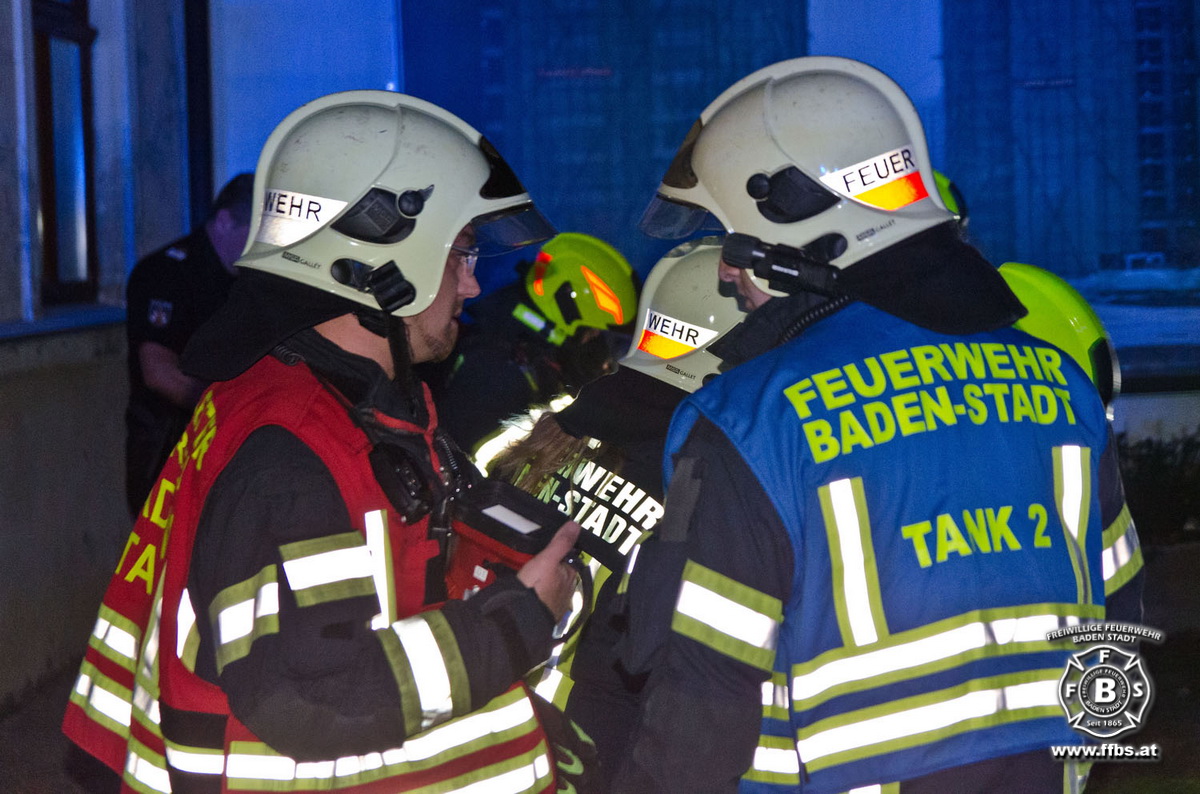 20190609 Brand Baden  Foto: Dominik Judt FF Baden-Stadt