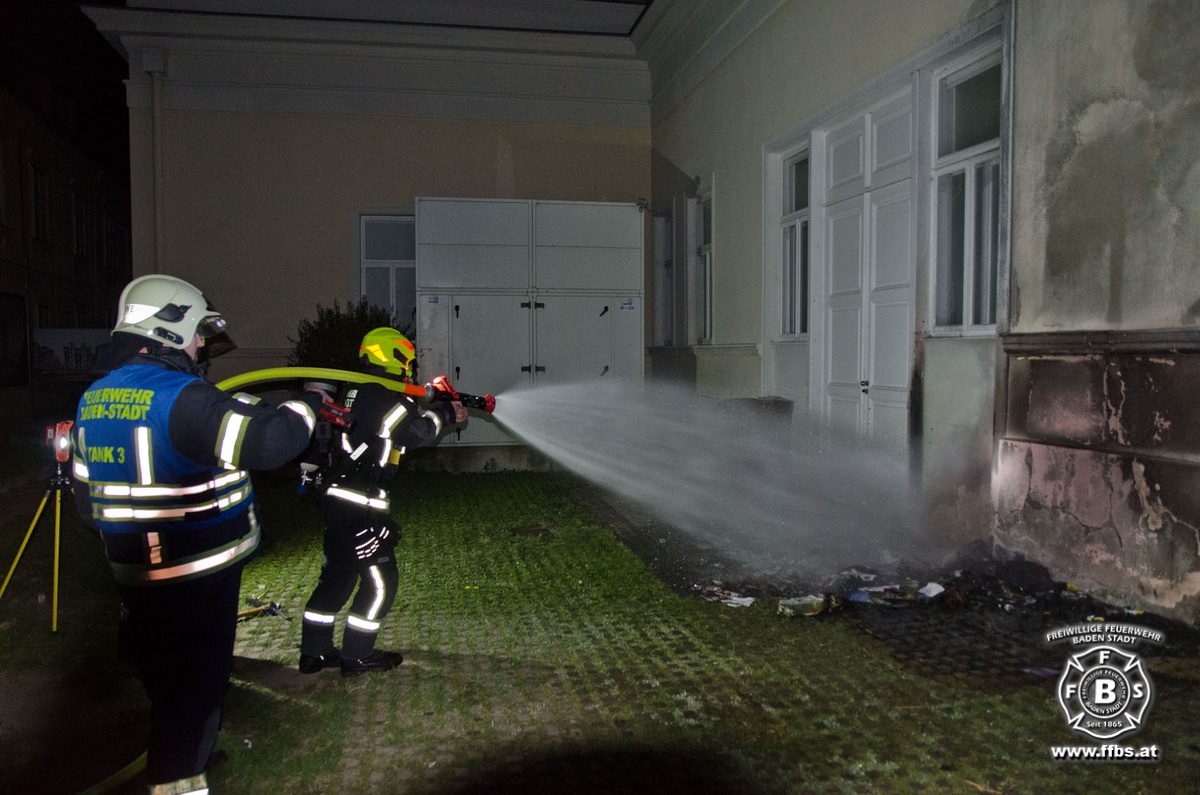 20190609 Brand Baden  Foto: Dominik Judt FF Baden-Stadt