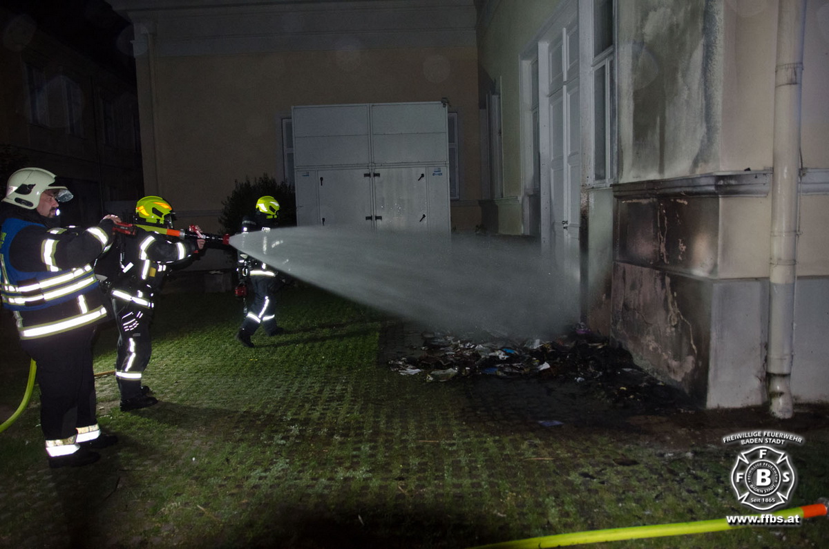 20190609 Brand Baden  Foto: Dominik Judt FF Baden-Stadt