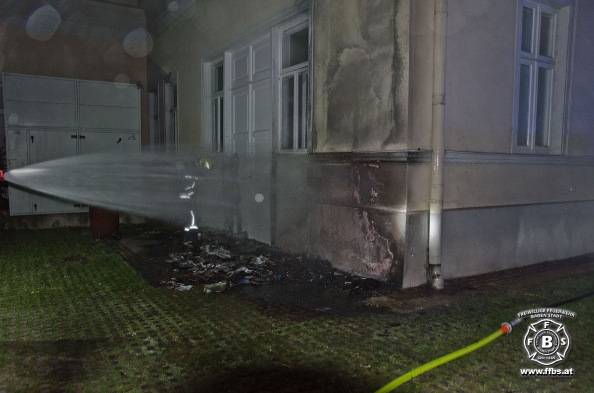 20190609 Brand Baden  Foto: Dominik Judt FF Baden-Stadt