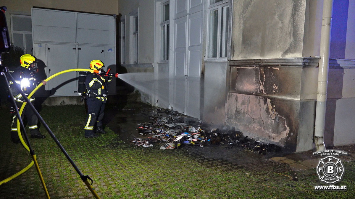 20190609 Brand Baden  Foto: Stefan Schneider FF Baden-Stadt