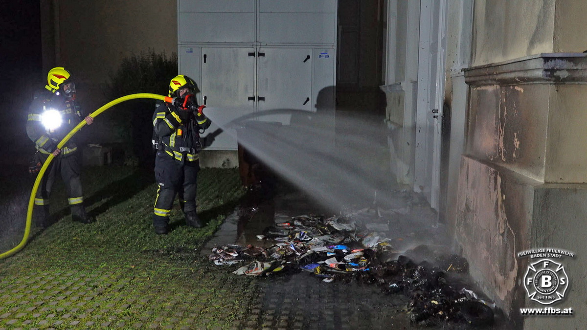20190609 Brand Baden  Foto: Stefan Schneider FF Baden-Stadt