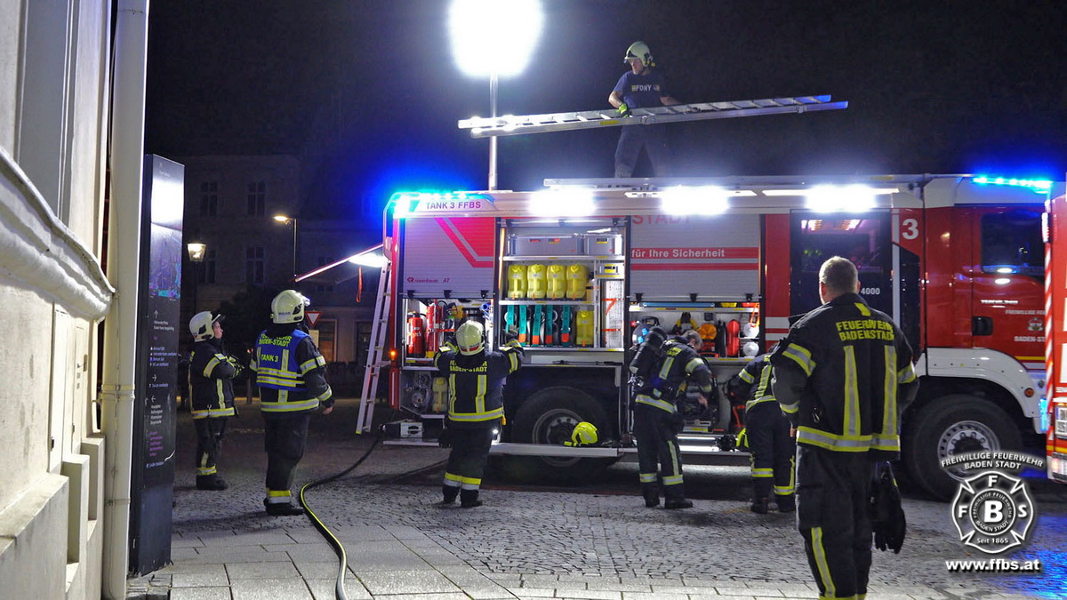 20190609 Brand Baden  Foto: Stefan Schneider FF Baden-Stadt