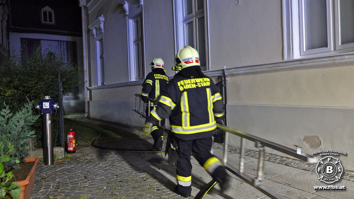20190609 Brand Baden  Foto: Stefan Schneider FF Baden-Stadt