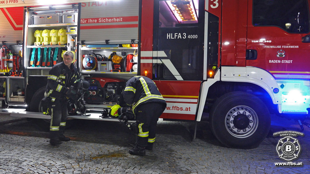 20190609 Brand Baden  Foto: Stefan Schneider FF Baden-Stadt