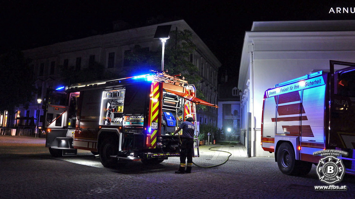 20190609 Brand Baden  Foto: Stefan Schneider FF Baden-Stadt