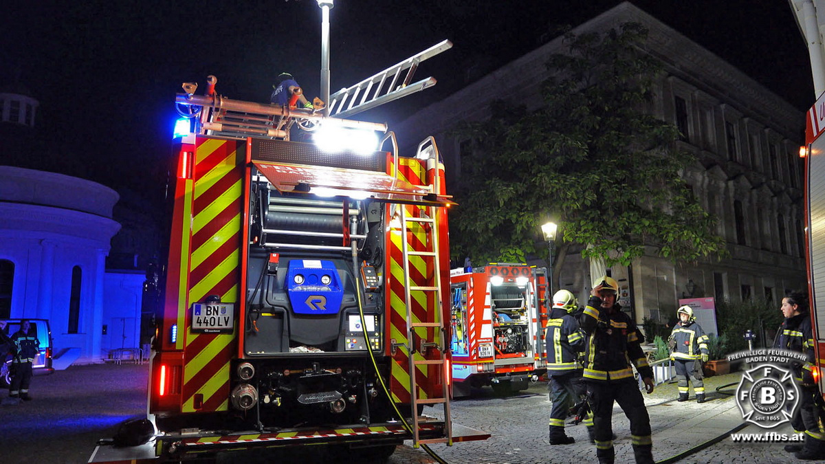 20190609 Brand Baden  Foto: Stefan Schneider FF Baden-Stadt